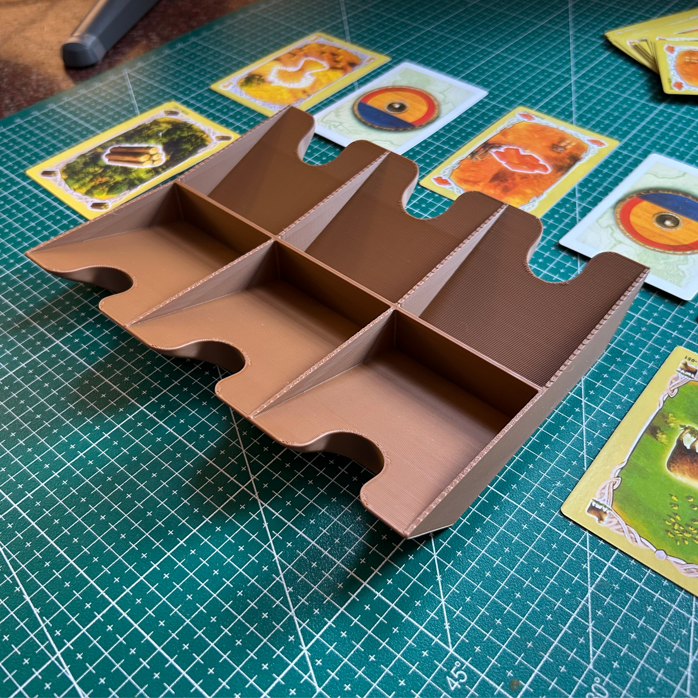 Catan Resource Card Organizer