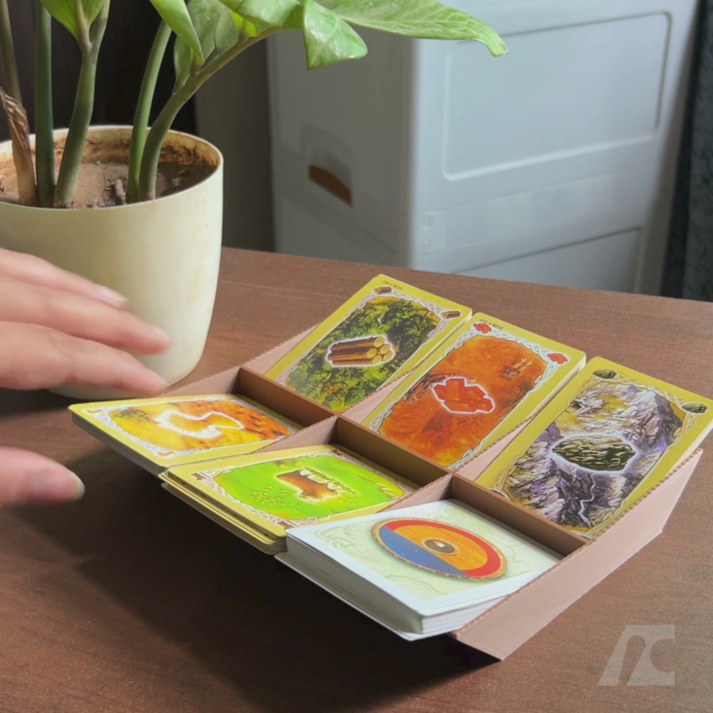 Catan Resource Card Organizer